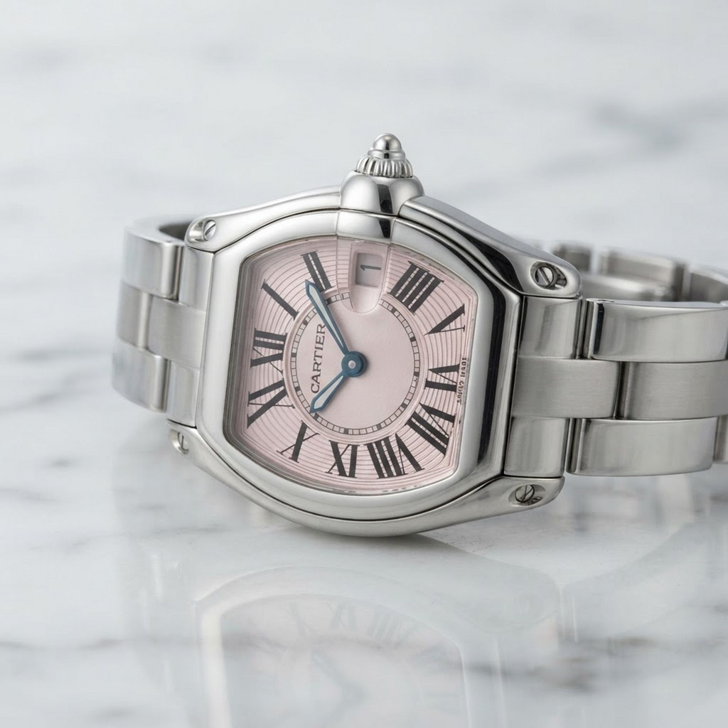 Cartier Roadster · Steel · Quartz