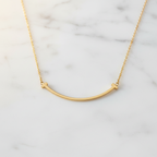 Tiffany T Smile · 18K Yellow Gold · Small