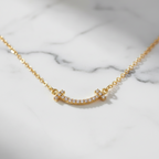 Tiffany T Smile · 18K Yellow Gold · Diamond