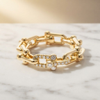 Tiffany Hardware Link · 18K Yellow Gold