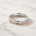 Tiffany T True Narrowing · 18K White Gold