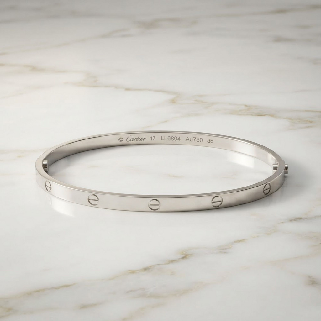 Cartier Love Bracelet SM · 18K White Gold