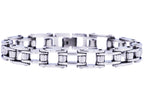 Mens Stainless Steel Bicycle Link Bracelet