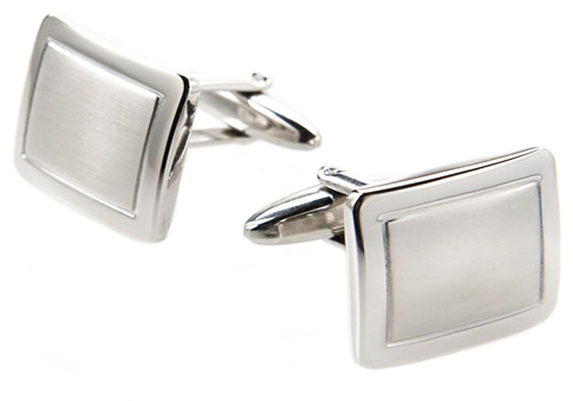 Mens Stainless Steel Cuff Links