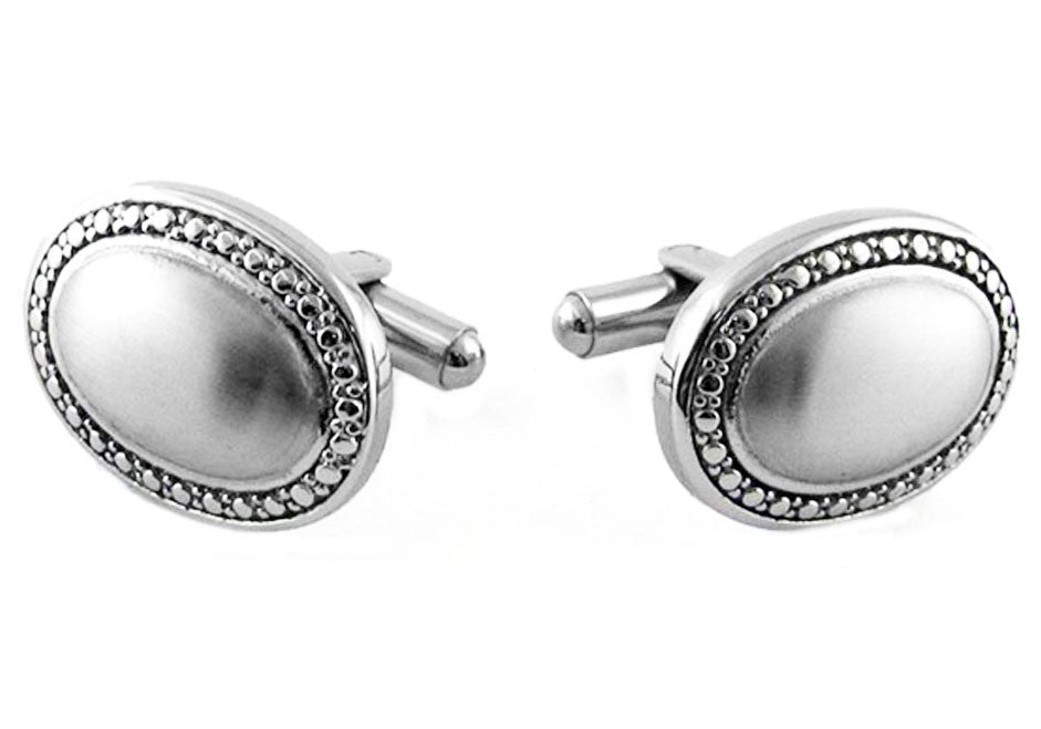 Mens Stainless Steel Cuff Links