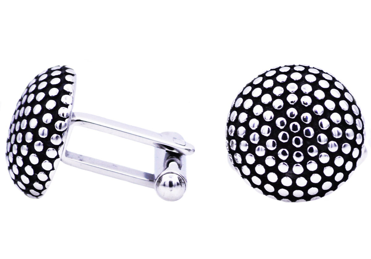 Mens Stainless Steel Cuff Links