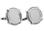 Mens Stainless Steel Cuff Links