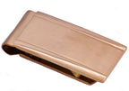 Mens Rose Stainless Steel Money Clip