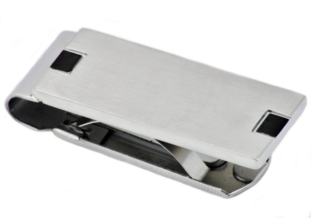 Mens Stainless Steel Money Clip