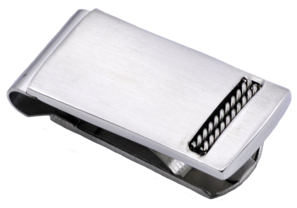 Mens Stainless Steel Money Clip