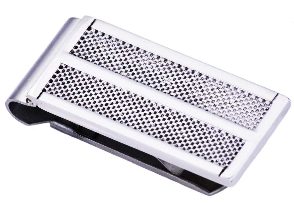 Mens Stainless Steel Money Clip