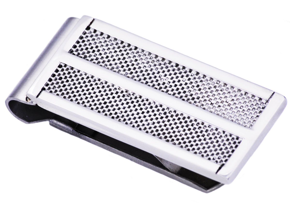 Mens Stainless Steel Money Clip