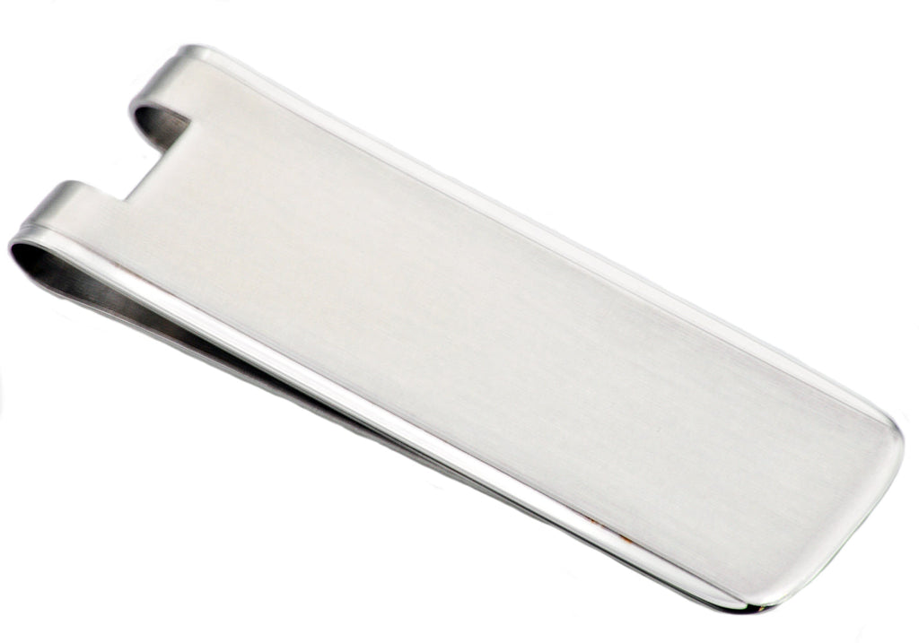 Mens Stainless Steel Money Clip