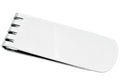 Mens Polished Stainless Steel Money Clip