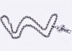 Mens Stainless Steel Cross Pendant With Cubic Zirconia