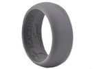 Mens Sports Gray Silicone Band