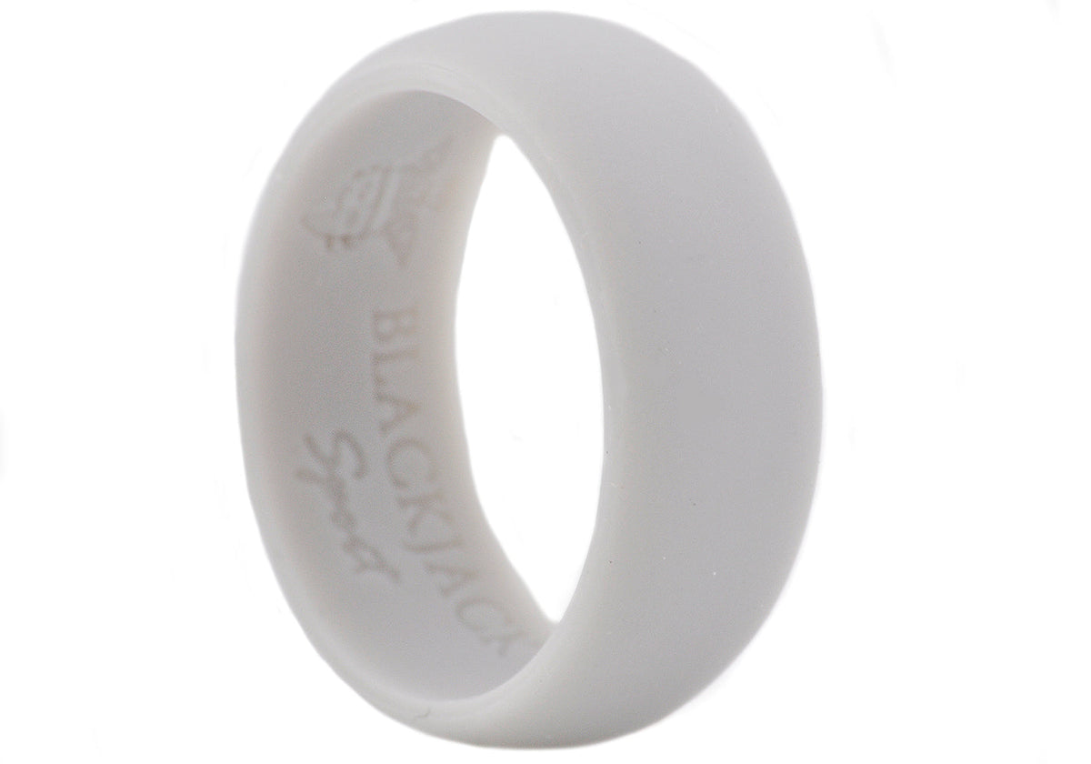 Mens Sports Gray Silicone Band