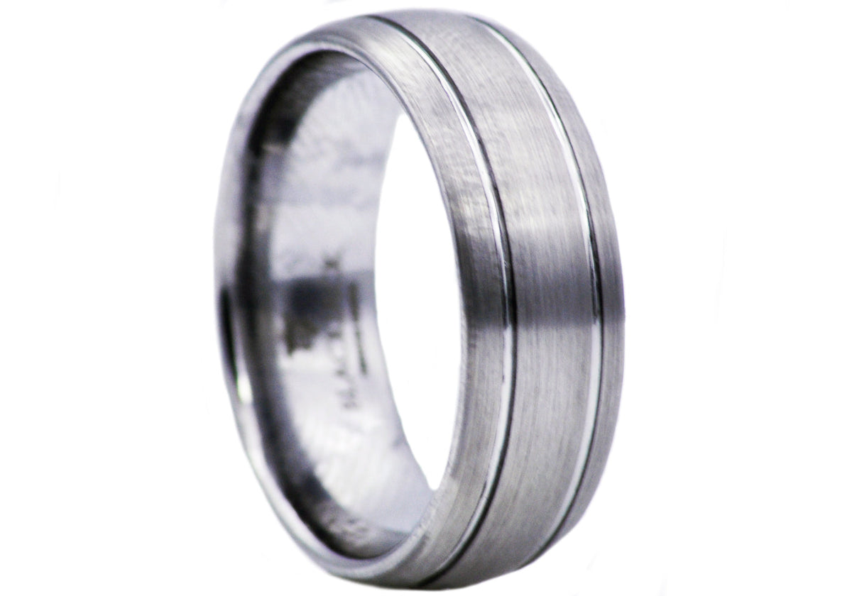 Mens Tungsten Band Ring