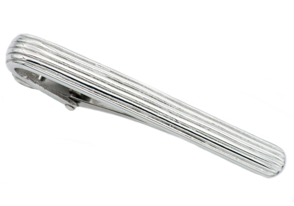 Mens Stainless Steel Tie Clip