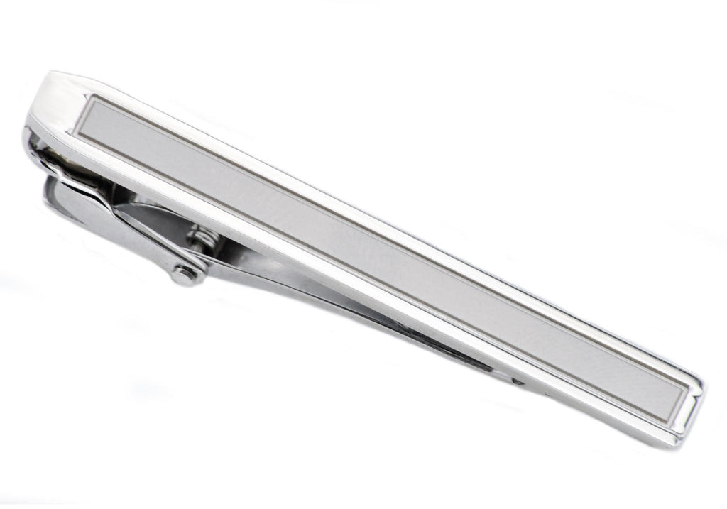 Mens Stainless Steel Tie Clip