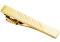 Mens Gold Stainless Steel Tie Clip