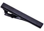 Mens Black Stainless Steel Tie Clip
