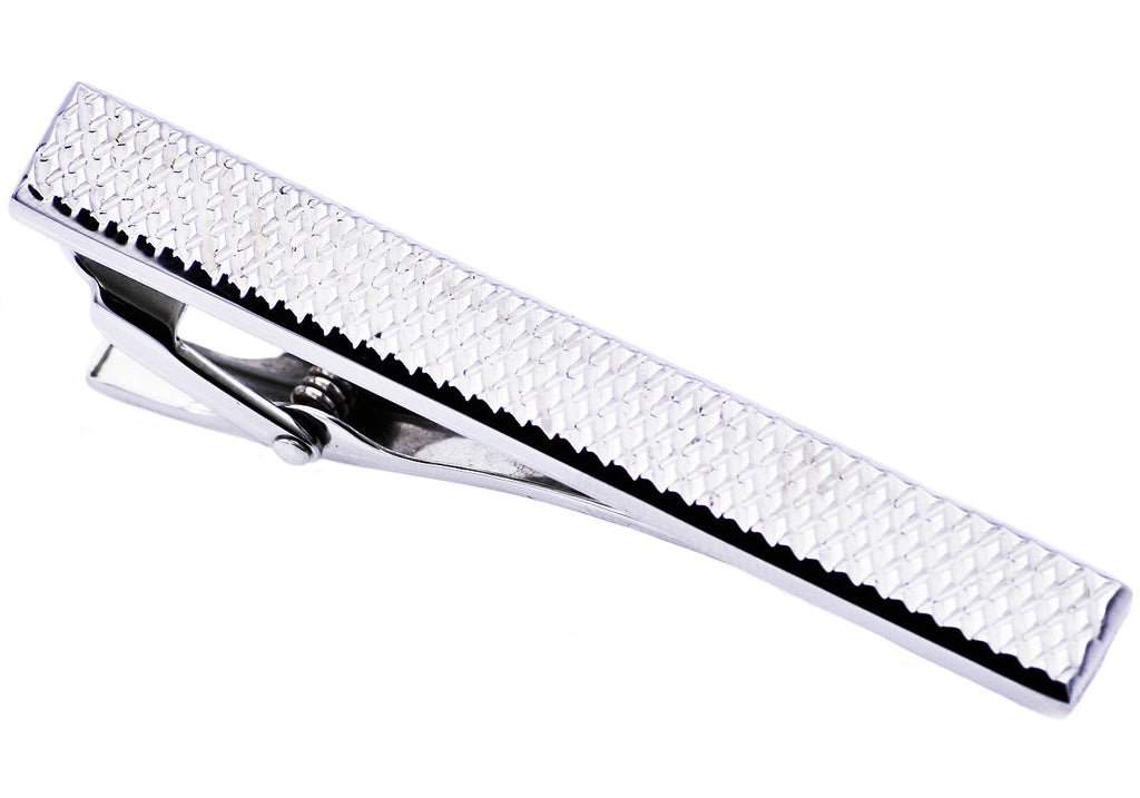 Mens Stainless Steel Tie Clip