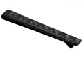 Mens Black Stainless Steel Tie Clip