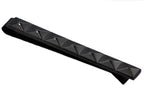 Mens Black Stainless Steel Tie Clip