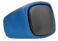 Mens Onyx And Blue Stainless Steel Ring
