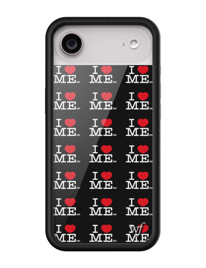 I Heart Me | Black iPhone Case