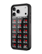 I Heart Me | Black iPhone Case
