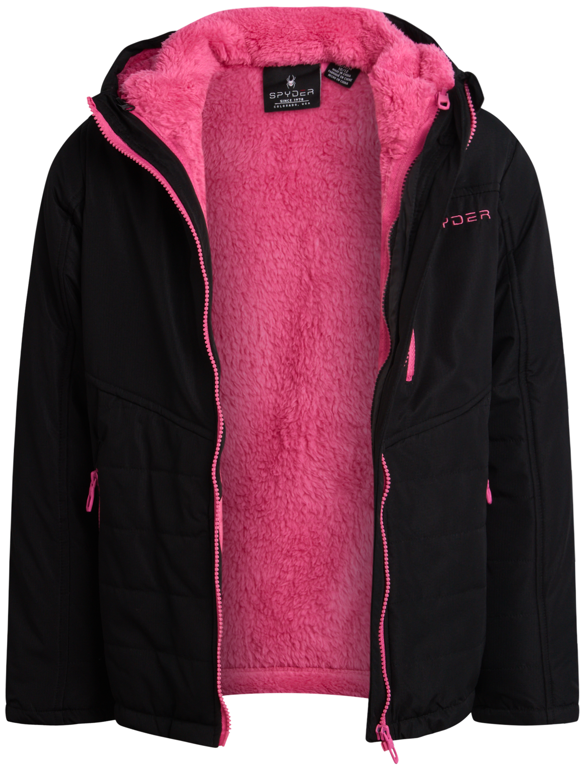 SPYDER Girls' 3-in-1 Jacket