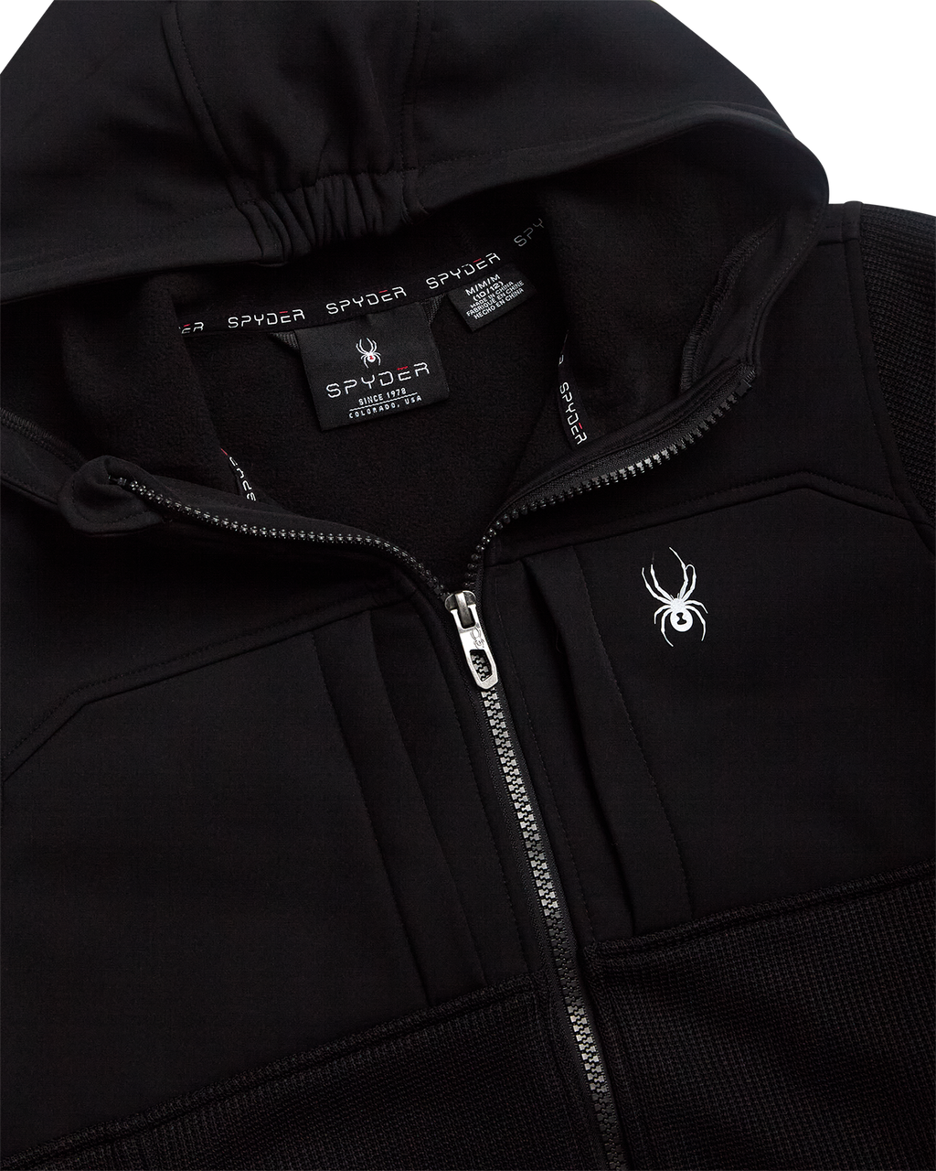 Boys' Sweater Fleece Jacket - Black
