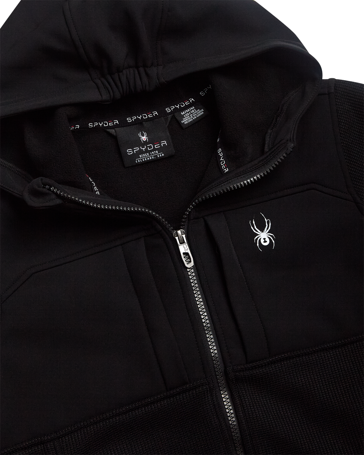 Boys' Sweater Fleece Jacket - Black