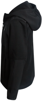 Boys' Sweater Fleece Jacket - Black