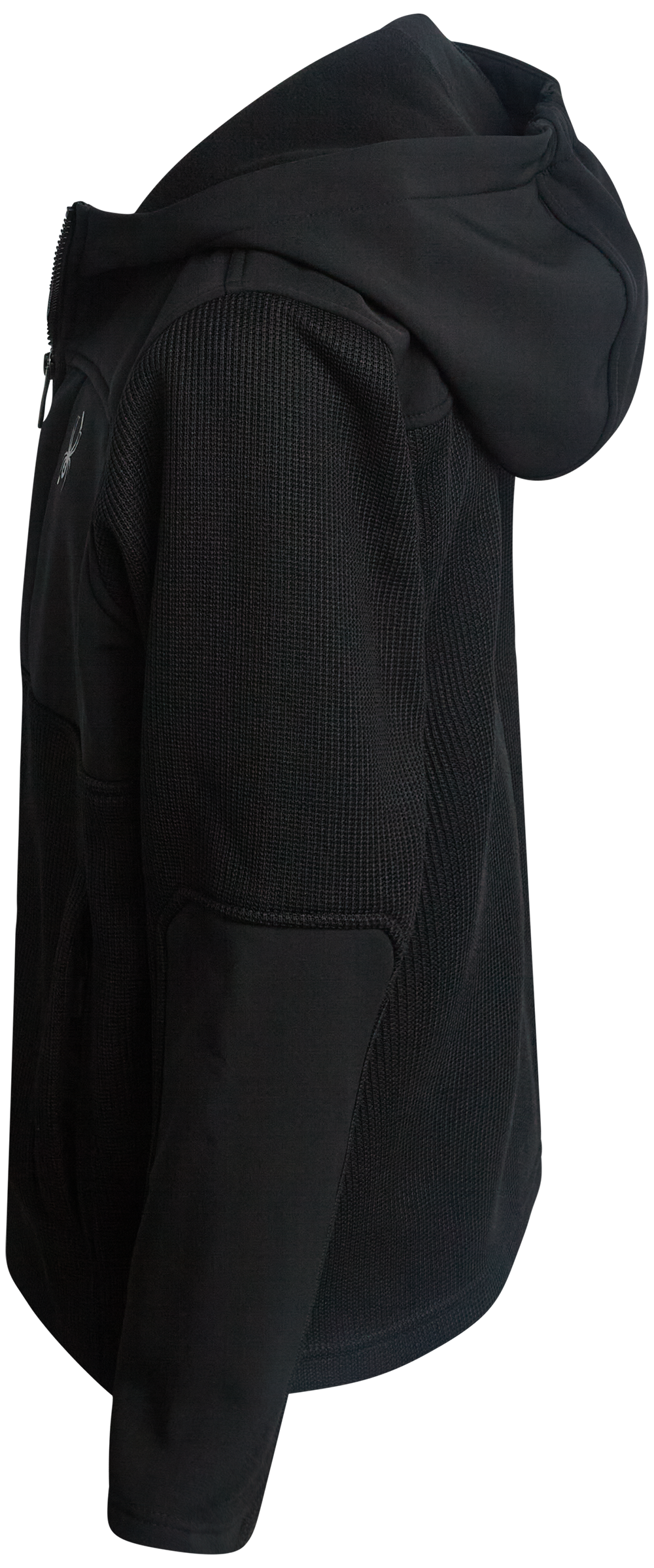 Boys' Sweater Fleece Jacket - Black