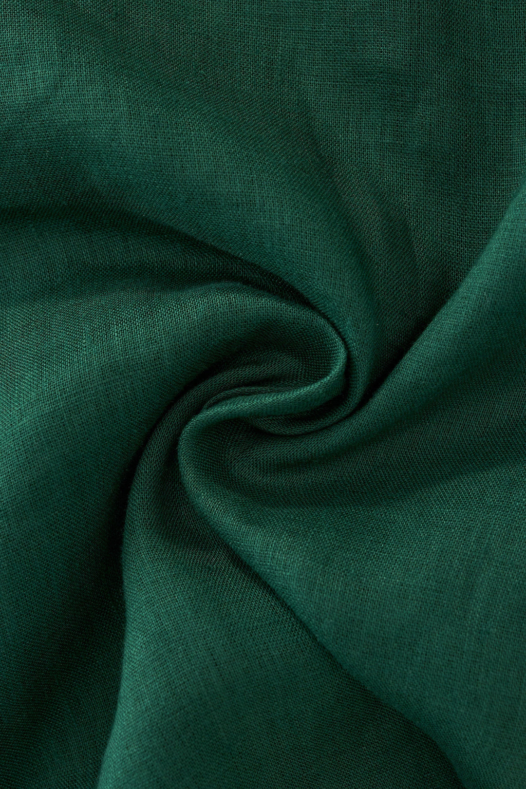 Barocco Capri Men's Linen Long Sleeve Shirt - Hunter Green