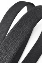 Pebbled Leather Auto BKL Belt – Black Edition BLACK/BLACK