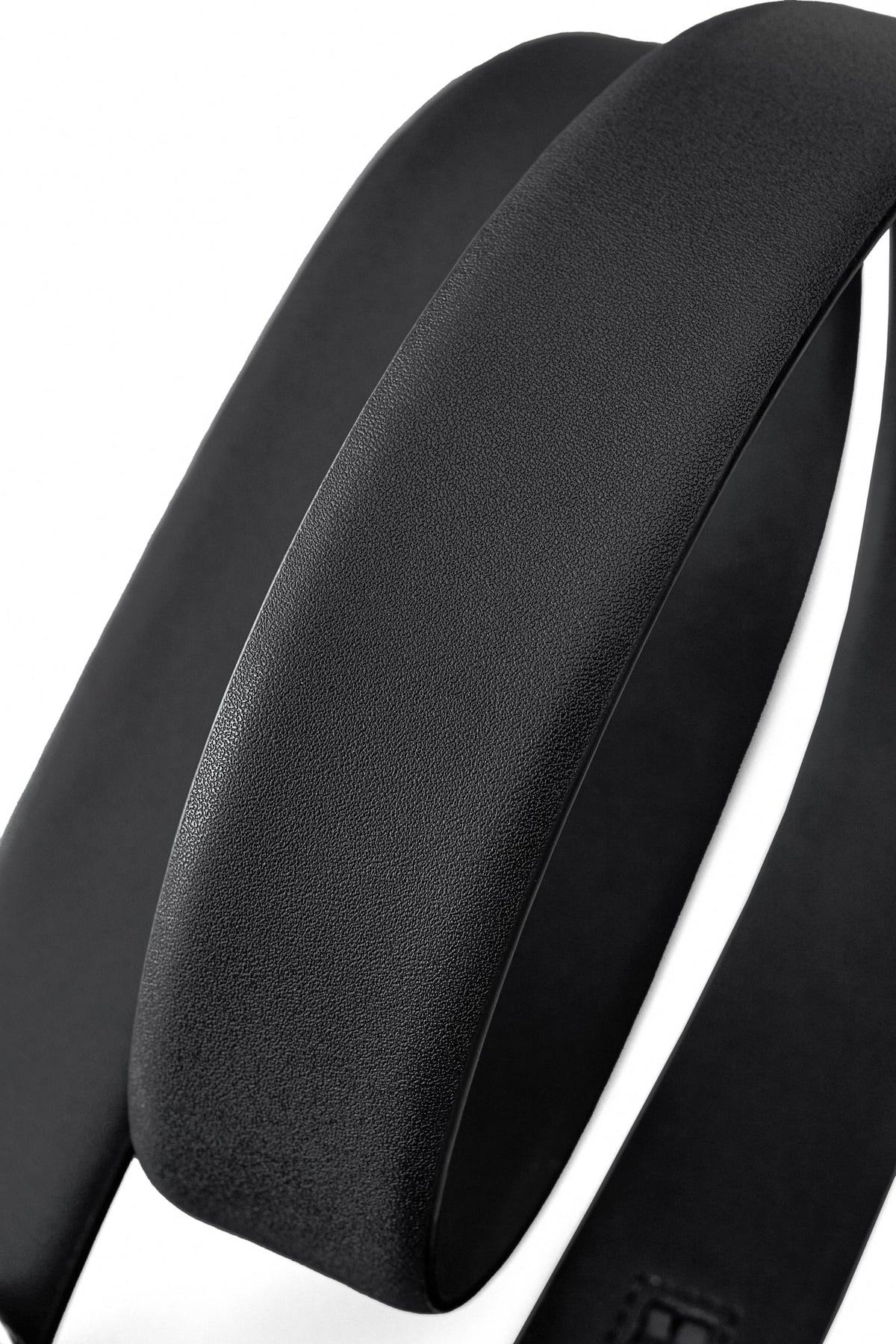 Flat Leather Auto BKL Belt – Silver Ed. SILVER/BLACK