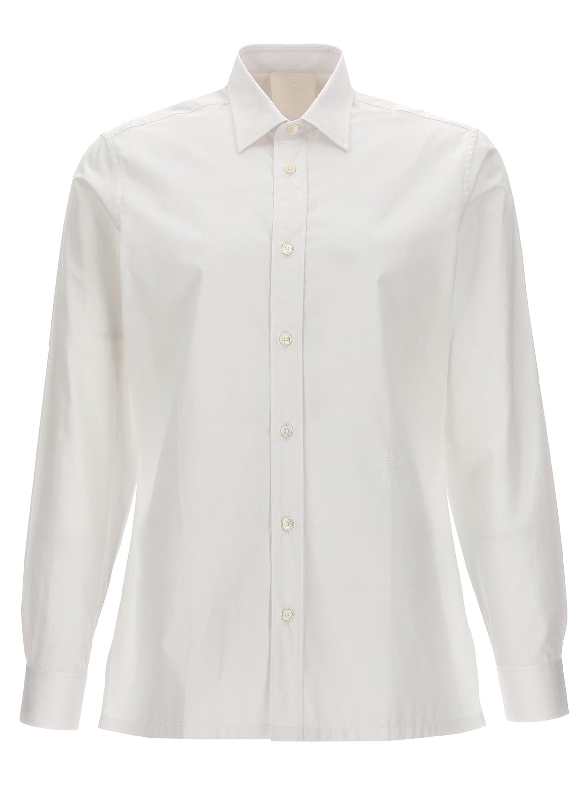 Givenchy Men Logo Embroidery Shirt