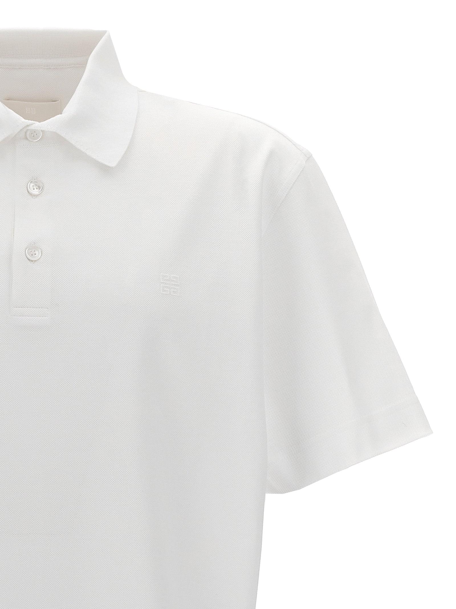Givenchy Men Logo Embroidery Polo Shirt