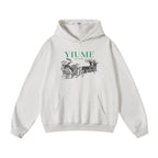 Christmas Hawaiian Hoodie For Men Merry Christmas Print Hoodie