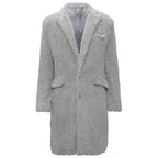 Teddy Comfort Long Coat GREY