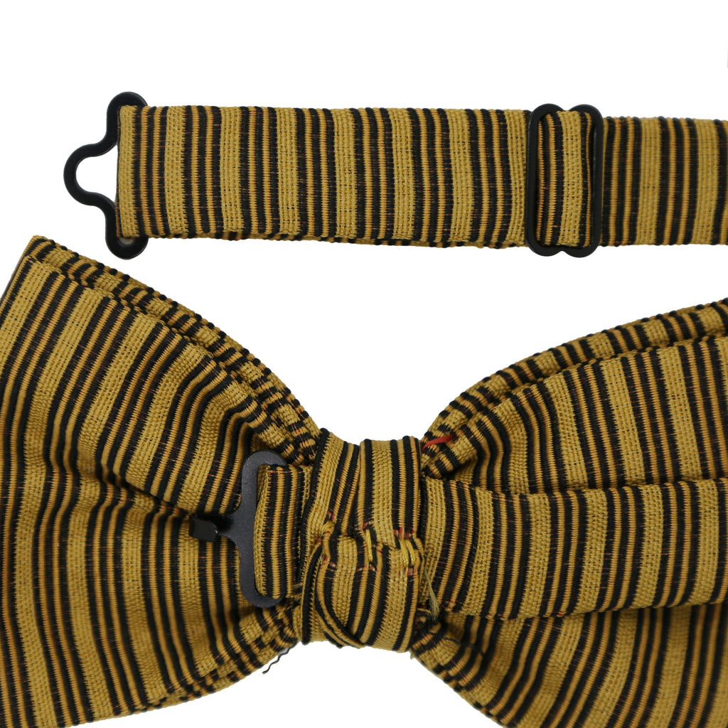 Cole Mustard Stripe Bowtie