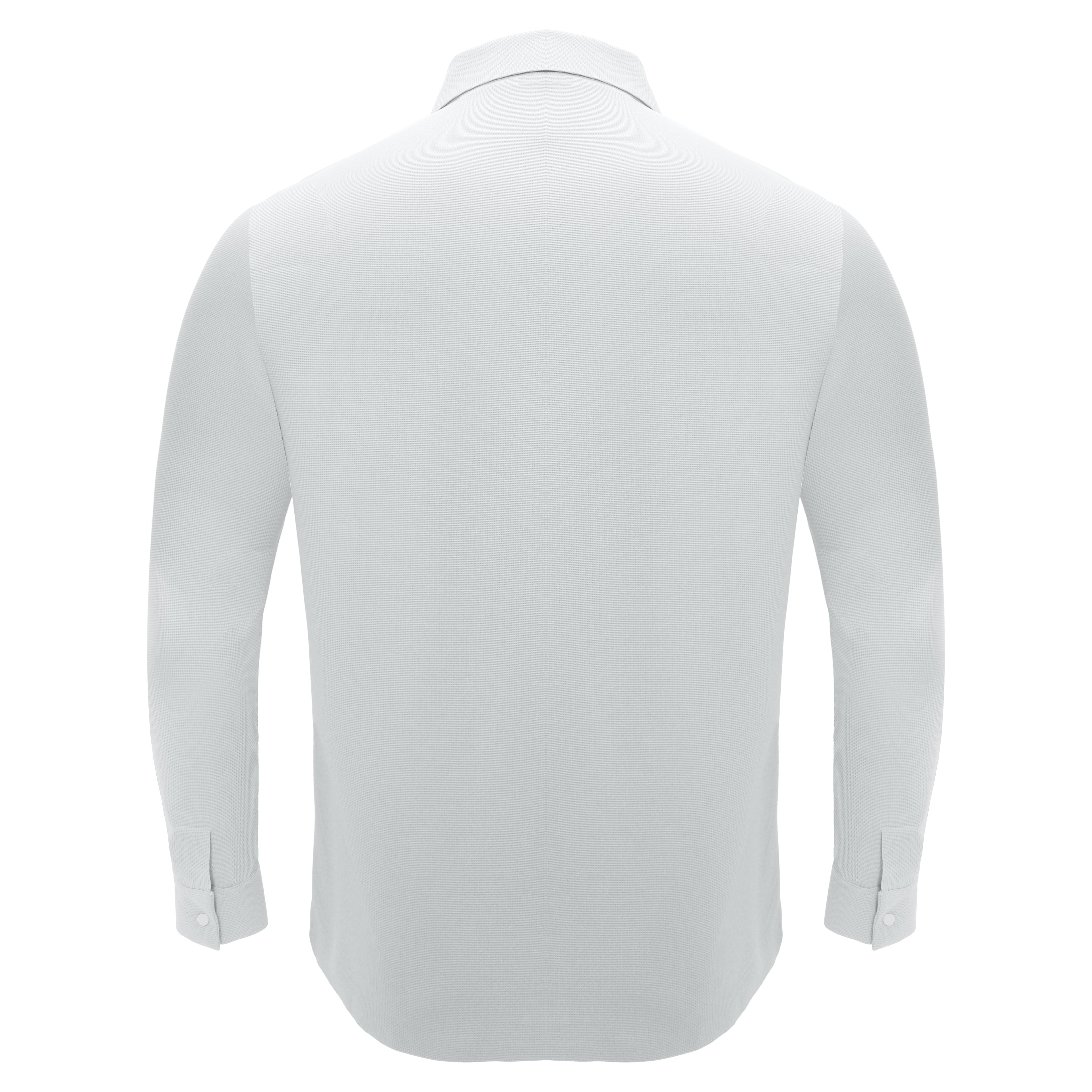 Zenith Zip Shirt WHITE