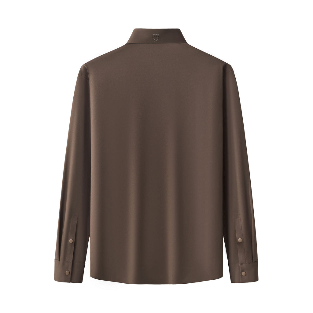 Nexus Stitchless LS Shirt COFFEE