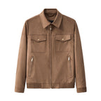 Helix Utility Zip Jacket BROWN