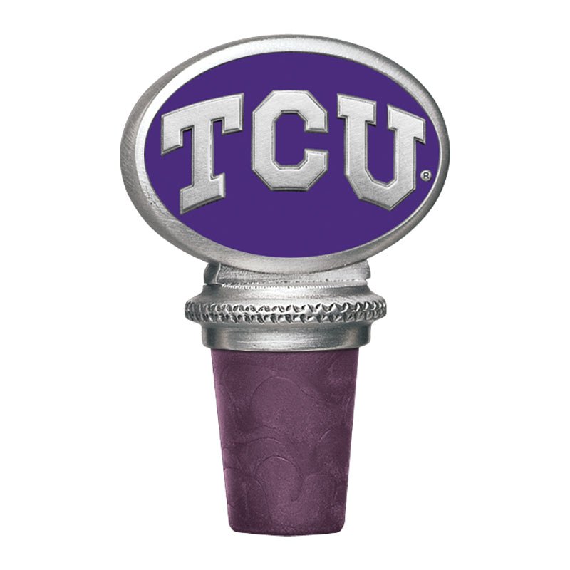 Texas Christian University Bottle Stopper