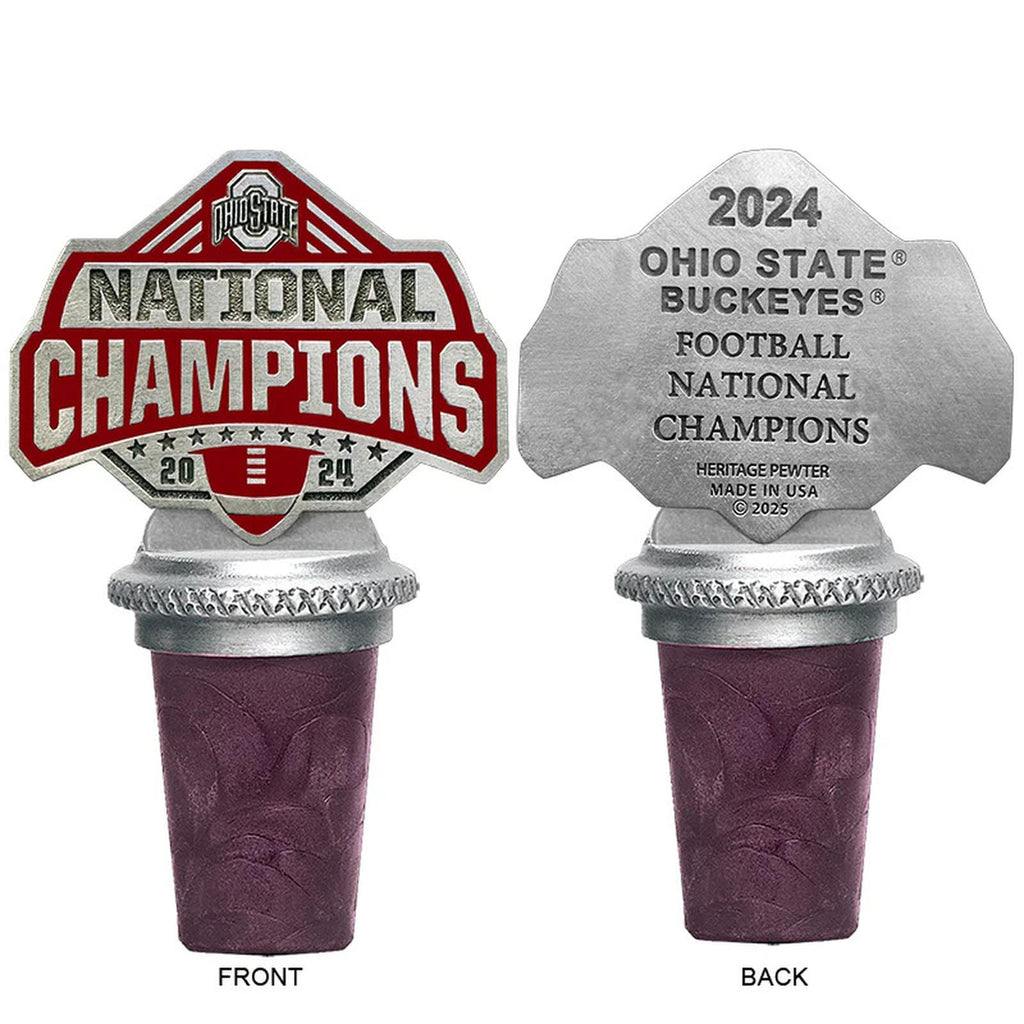 2024-25 Ohio State Football Championship Bottle Stopper